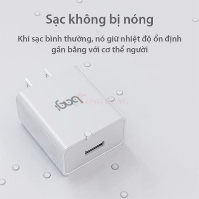 Cốc sạc Bagi 2A 1USB CE-M52n - Hàng chính hãng