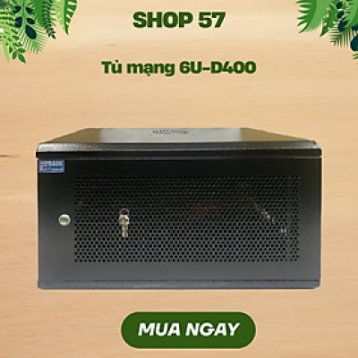 Tủ Mạng Treo Tường 06U D400 Famrack – Chính Hãng, Chuẩn Rack 19", Hàng Chất Lượng Cao