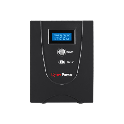 Bộ lưu điện UPS CyberPower VALUE2200ELCD - 2200VA/1320W Hàng cao cấp, màn hình hiển thị LCD, hỗ trợ thiết bị NAS - Hàng Chính Hãng