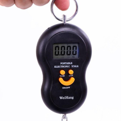 Cân Điện Tử Cầm Tay Tối Đa 50Kg Mặt Cười Tiện Lợi