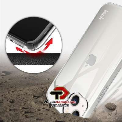 Ốp lưng trong suốt cho iPhone 14 Plus chính hãng IMAK phủ nano không ố màu - Hàng chính hãng