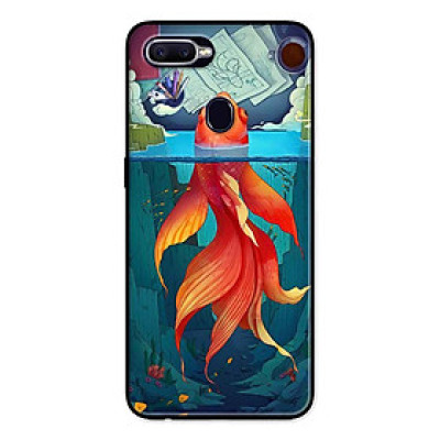 Ốp Lưng in cho Realme 2 Mẫu Cá Vàng Bơi - Hàng Chính Hãng