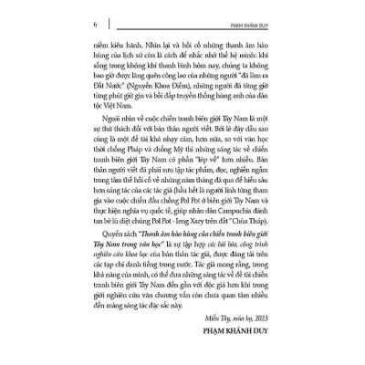 Sách - Thanh Âm Hào Hùng Của Chiến Tranh Biên Giới Tây Nam Trong Văn Học - Phạm Khánh Duy - VIETNAMBOOK