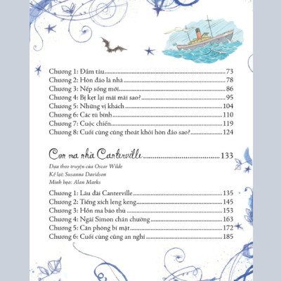 Illustrated Classics - Những Cuộc Phiêu Lưu Kỳ Thú - Tám Mươi Ngày Vòng Quanh Thế Giới, Robinson Crusoe, Con Ma Nhà Canterville