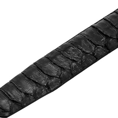 Thắt Lưng Nam Da Trăn VIP Đầu Kim Huy Hoàng HT4327 - Đen