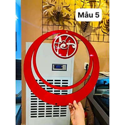 Vòng trang trí Tết - Khung decor hoa -Kích thước 40cm - Cây giả, hoa lụa Decor trang trí nhà cửa