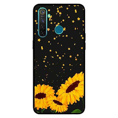 Ốp Lưng in cho Realme 5 Pro / Realme Q Mẫu Hoa Hướng Dương - Hàng Chính Hãng