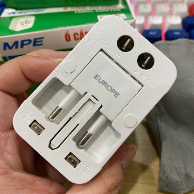 Ổ Cắm Du Lịch Đa năng MPE TA1 - Universal Travel AC