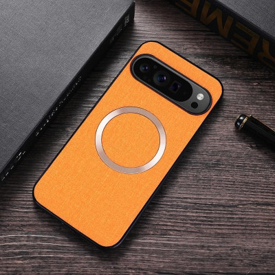 Ốp Lưng Từ Tính Cho Google Pixel 9 Pro XL / 9 PRO / 8 PRO / 8 Chất Liệu Vải Viền Silicone - BUM STORE GALAXY CASE