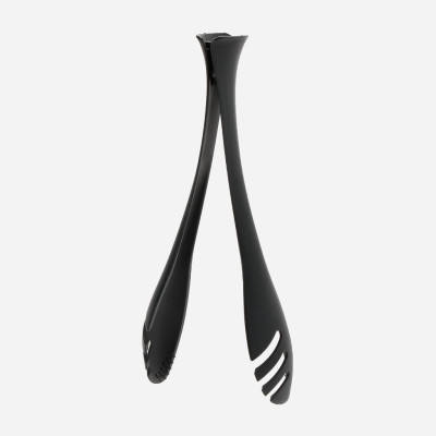 Kẹp gắp thực phẩm Echo Metal, thiết kế đầu vát cùng với tạo hình răng cưa giúp cho kẹp gắp thực phẩm chắc chắn, không bị trơn trượt - nội địa Nhật Bản 