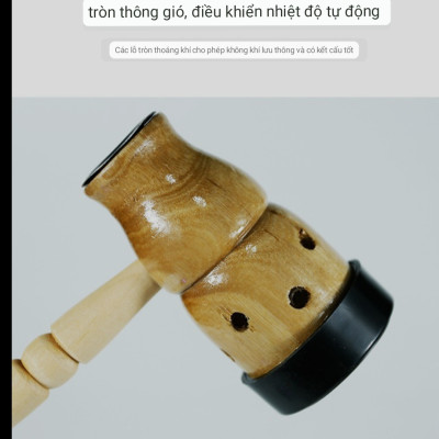 Ống Xông Hơ Ngải Cứu Gỗ.Dụng Cụ Diện Chẩn ( Massage Cổ Vai Gáy, thắt lưng giảm đau, búa gỗ Hơ Ngải Cứu bài trừ hàn
