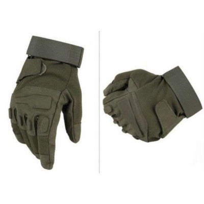 Găng Tay Kín Ngón Diều Hâu Đen 