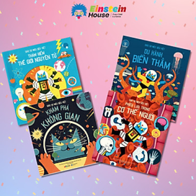 Bộ 4 Cuốn Giáo Sư Mèo Siêu Việt