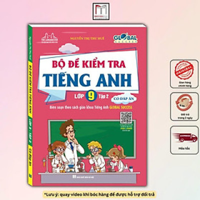 Sách - Global Success - Bộ Đề Kiểm Tra Tiếng Anh Lớp 9 - Minh Thắng