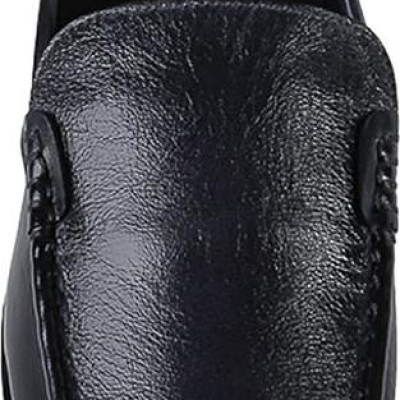 Giày Mọi Nam Da Bò Cao Cấp Màu Đen HC7781