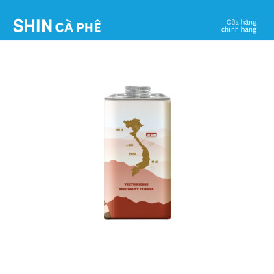 Cà phê Khe Sanh Blend - SHIN Cà phê - Cà phê pha phin - Hộp thiếc 200g
