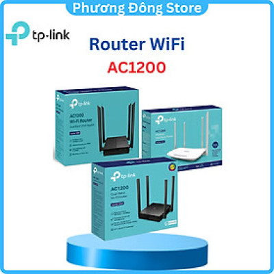 Router WiFi AC1200 4 ăng-ten Gigabit MU-MIMO Archer C64/Archer C50/Archer C54 - Hàng chính hãng