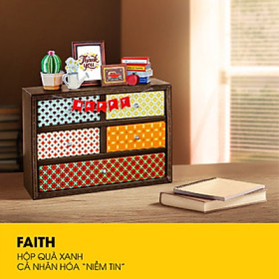 HỘP QUÀ XANH CÁ NHÂN HÓA TỦ TRI ÂN - Hộp quà tặng cao cấp cho cha mẹ, bạn bè nhân dịp kỷ niệm, sinh nhật