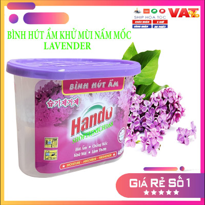 Combo 6 Hộp Hút Ẩm Khử Mùi Nấm Mốc Hương Hồng 450Ml