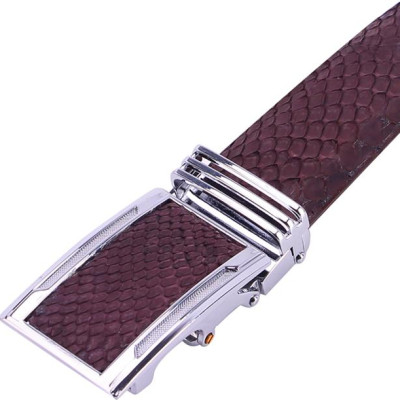 Thắt Lưng Nam Da Trăn Huy Hoàng HT4346 - Nâu