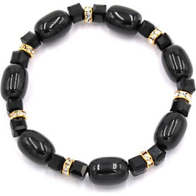 Chuỗi tay đá thạch anh đen FSEE8