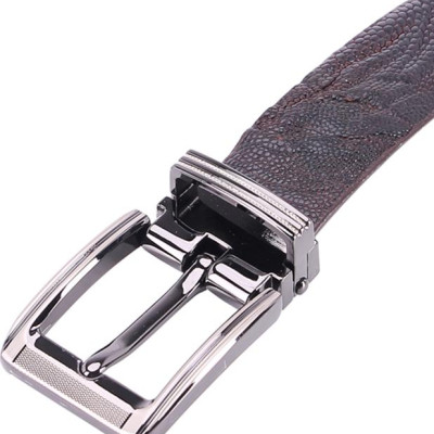 Thắt Lưng Nữ Da Đà Điểu Trơn Huy Hoàng HT5412 - Nâu Đất