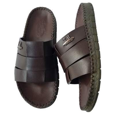 Dép Nam Quai Ngang  Da Bò BIGGBEN DN363