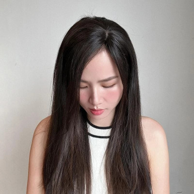 Mái hói mini 2 kẹp tóc thậ.t nữ - Tóc Giả Vân Anh