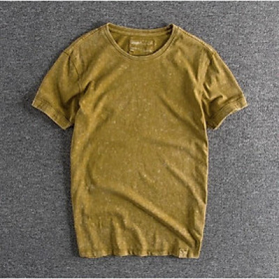 Áo thun wash bụi phong cách cổ điển