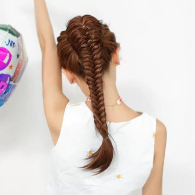 Ngoặm tóc giả tết rít dài cao cấp- hình thật