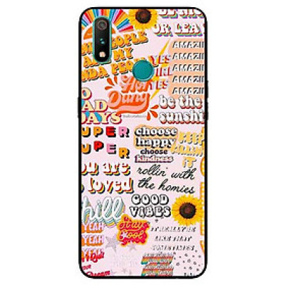 Ốp Lưng in cho Realme 3 Pro Mẫu Họa Tiết Hướng Dương - Hàng Chính Hãng