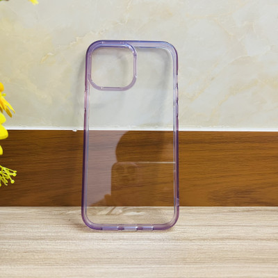 Ốp lưng Likgus dành cho iPhone 13 Pro Max trong viền màu tím - hàng chính hãng