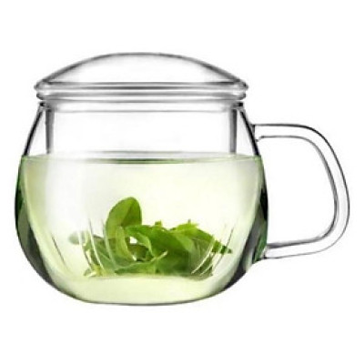 Cốc pha trà thủy tinh có lõi lọc CLL02 300ml