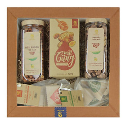 Hộp Quà Tết Thực Phẩm Cao Cấp Hải Long 09A