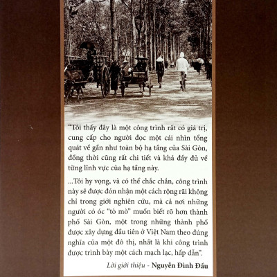 Hạ Tầng Đô Thị Sài Gòn Buổi Đầu (Tái Bản 2023)