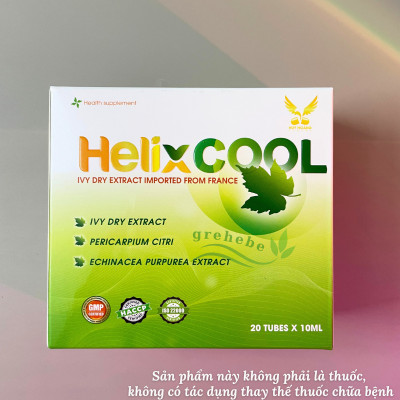 [TPBVSK] HELIX COOL - Siro hỗ trợ giảm ho, sổ mũi (H/20 ống x 10ml)