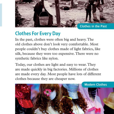Oxford Read and Discover 6 Clothes Then and Now