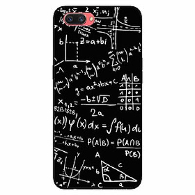 Ốp lưng in cho Realme C1 Mẫu Toán Học 1