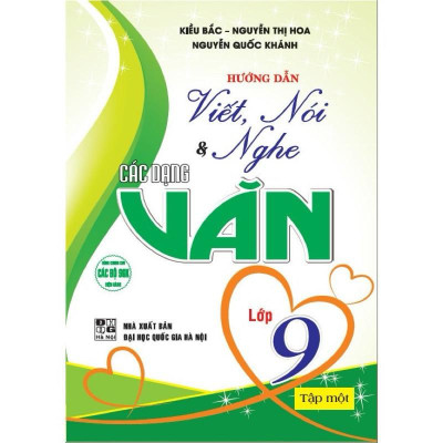 Sách - Combo Hướng dẫn viết, nói & nghe các dạng văn lớp 9 tập 1 + 2 (HA-MK)