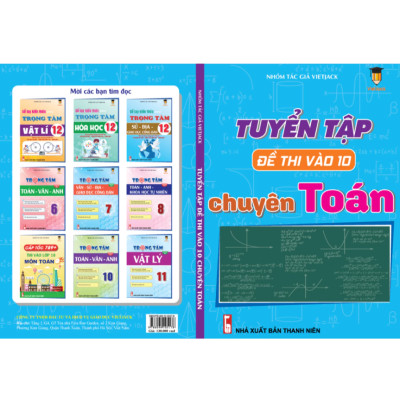 Sách - Combo đề thi vào 10 Chuyên Toán, Văn VietJack