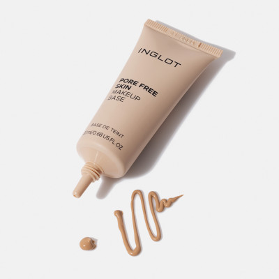 Kem lót che phủ lỗ chân lông, làm mờ khuyết điểm Face Pore Free Skin Makeup Base (20ml) INGLOT