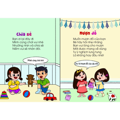 Sách Thơ Cho Bé Học Lễ Giáo - Bìa Cứng