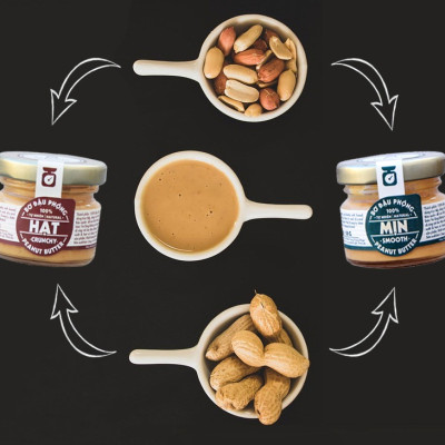 Bơ Đậu Phộng Hạt La Petite Epicerie Saigon 30g