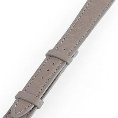 Dây đồng hồ nam nữ Huy Hoàng da bò size nhỏ màu kem HT8107