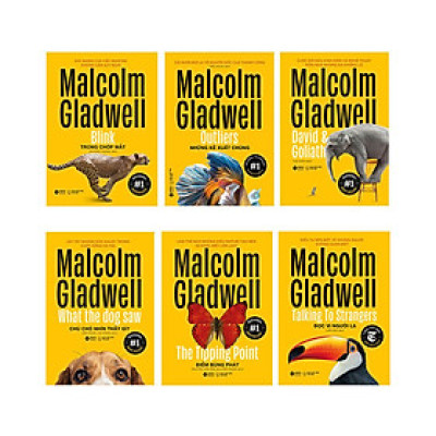 Bộ Sách Malcolm Gladwell - Cách Mạng Về Tư Duy (Bộ 05 Cuốn)