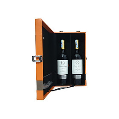 Hộp da 2 chai rượu vang Santa Loreto Cabernet Sauvignon Reserva