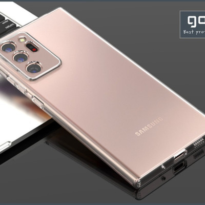 Ốp Lưng Silicon TPU trong suốt GOR cho Samsung Galaxy Note 20 / Note 20 Ultra - Hàng Nhập Khẩu