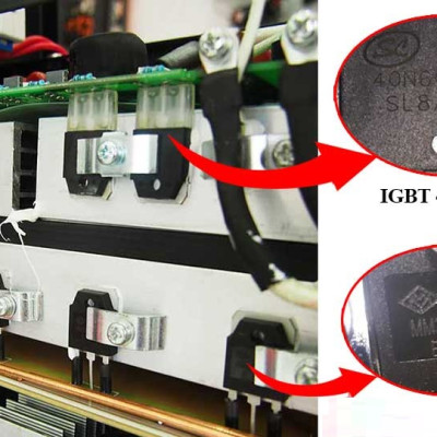 MÁY HÀN QUE ĐIỆN TỬ 5MM CLASSIC ZX7-400CL (HIỆU SUẤT 100% QUE 4.0MM)- HÀNG CHÍNH HÃNG)