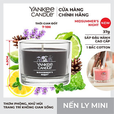 Nến ly mini Yankee Candle (37g) - Midsummer