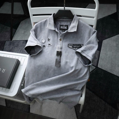 Áo thun polo D.I.E.S.E.L wash acid_chiến thuật_dã ngoại